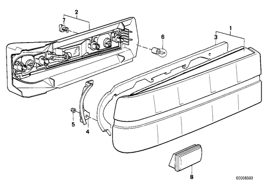Genuine BMW 63211370679 E30 Gasket (Inc. 324d, 316 & M3)
