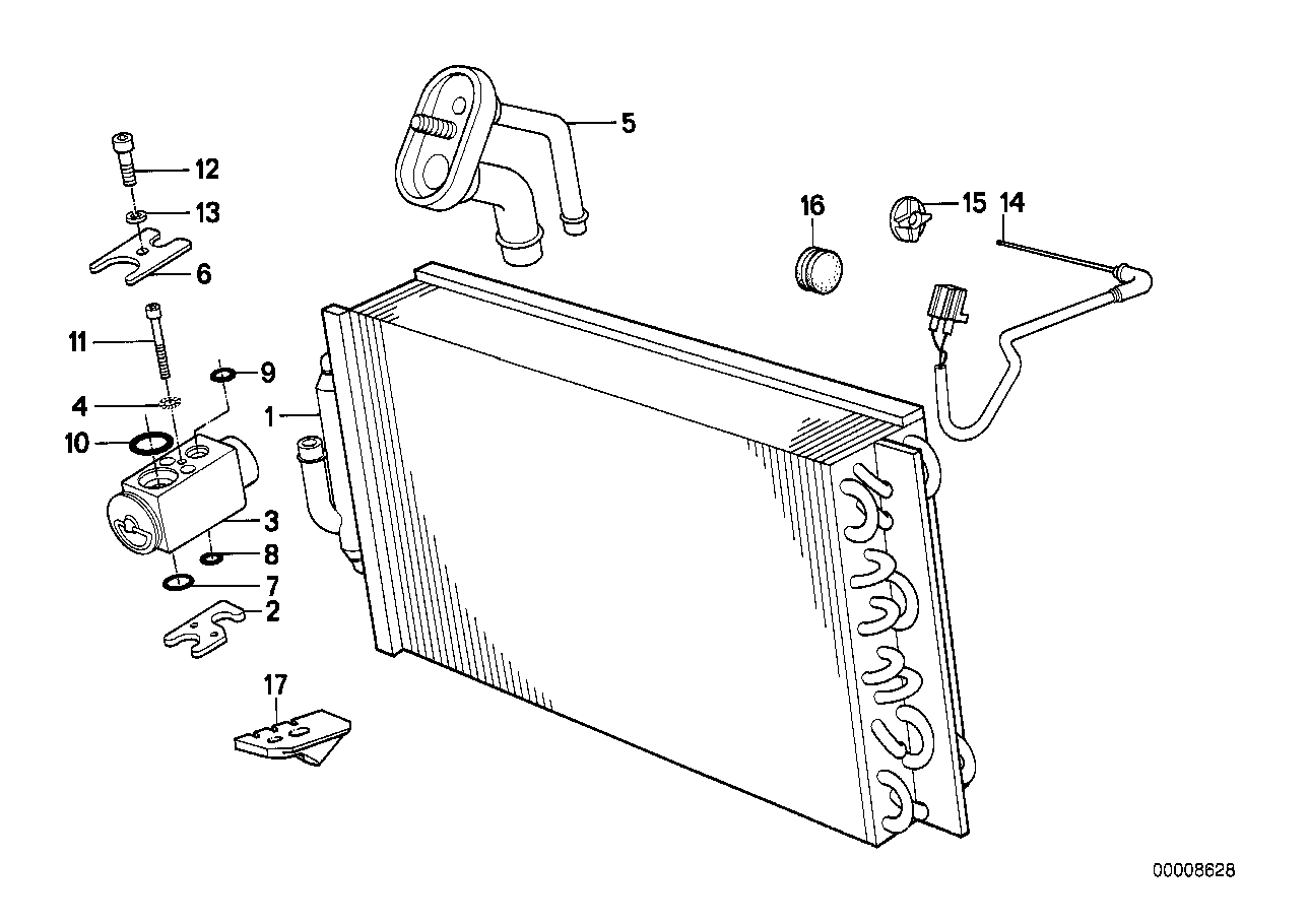Genuine BMW 64111380573 E31 E24 E38 Plate (Inc. 750iLS, M5 3.6 & 628CSi) | ML Performance UK UK Car Parts