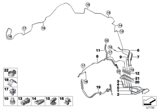 Genuine BMW 34306855078 Covering, Rear (Inc. Hybrid 5, Hybrid 7 & Hybrid 7L) | ML Performance UK UK Car Parts