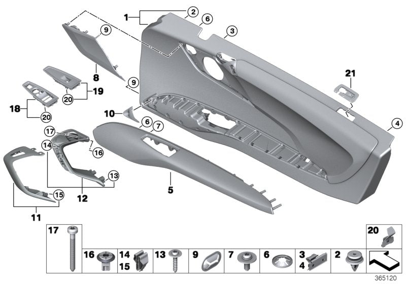 Genuine BMW 51417348023 I15 I12 Trim, Entrance Lighting, Left (Inc. i8) | ML Performance UK UK Car Parts