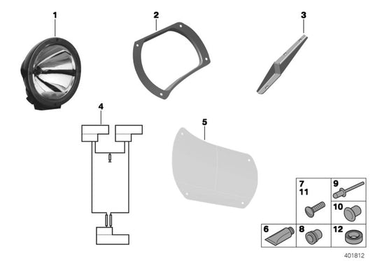 Genuine BMW 61128417544 Cable Adapter 24H LIGHTS 2015 (Inc. M235i Racing) | ML Performance UK UK Car Parts