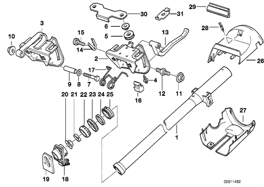 Genuine BMW 32311159767 E36 E36 Gasket (Inc. 328i, Z3 2.2i & Z3 1.9) | ML Performance UK UK Car Parts