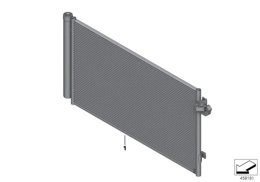 Genuine BMW 64539364258 G11 Condenser Air Conditioning With Drier (Inc. 730Ld, 630d & 725Ld) | ML Performance UK UK Car Parts