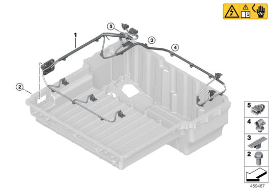 Genuine BMW 61278649866 Csc/Communications Wiring Harness (Inc. 330e) | ML Performance UK UK Car Parts