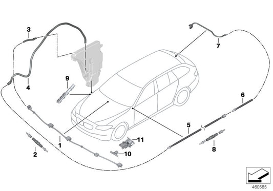 Genuine BMW 61138365349 E71 E70 Dummy Grommet ELB6,4 (Inc. X6 & X5 M) | ML Performance UK UK Car Parts