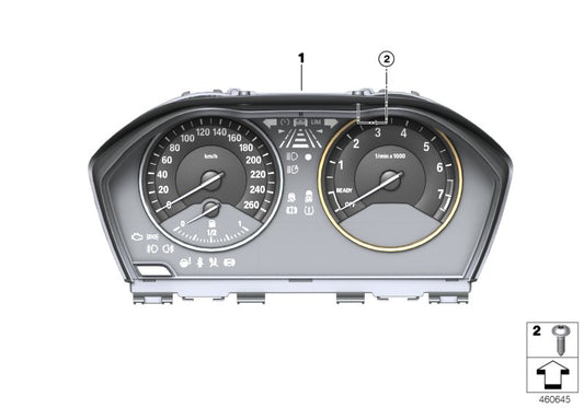 Genuine BMW 62108093982 F83 Instrument Cluster MPH (Inc. M4 CS, M4 GTS & M4) | ML Performance UK UK Car Parts