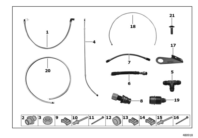 Genuine BMW 17222204796 Union 832-06D (Inc. M6 GT3, M235i Racing & M4 GT4) | ML Performance UK UK Car Parts