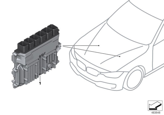 Genuine BMW 12148740051 F90 Basic Cotrol Unit Dme DME 88T0 (Inc. M5) | ML Performance UK UK Car Parts