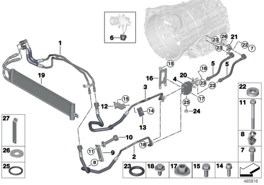 Genuine BMW 83318417329 Tools GEARBOX THERMO. (Inc. M235i Racing & M4 GT4) | ML Performance UK UK Car Parts