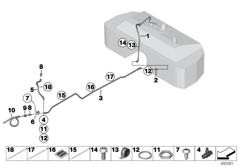 Genuine BMW 07508323172 Cable Tie TY25MX (Inc. M4 GT4 & M6 GT3) | ML Performance UK UK Car Parts