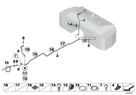 Genuine BMW 07508323172 Cable Tie TY25MX (Inc. M4 GT4 & M6 GT3) | ML Performance UK UK Car Parts