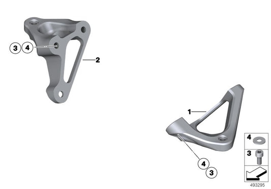 Genuine BMW 22008419933 Engine Suspension LINKS/LH (Inc. M6 GT3) | ML Performance UK UK Car Parts