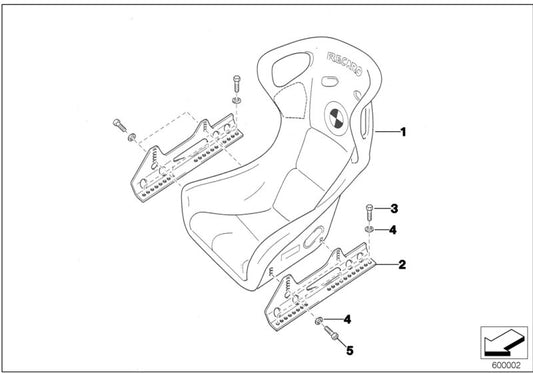 Genuine BMW 07119901415 E36 Fillister-Head Screw M8X20 (Inc. 318iS & 320i) | ML Performance UK UK Car Parts