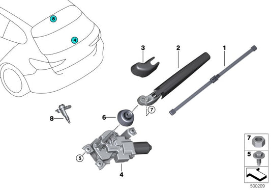 Genuine BMW 61617373898 F46 Grommet (Inc. X2) | ML Performance UK UK Car Parts