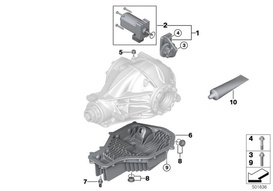 Genuine BMW 33118745008 F93 Asa Bolt With Spring M6X25-8.8ZNS3 (Inc. M4 CS, M6 & M2) | ML Performance UK UK Car Parts