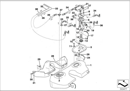 Genuine BMW 16102223136 Housing (Inc. M6 GT3, M4 GT4 & E36 318iS) | ML Performance UK UK Car Parts