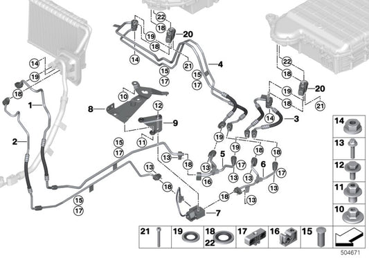 Genuine BMW 64506832067 G05 Expansion Valve (Inc. X5 45eX) | ML Performance UK UK Car Parts