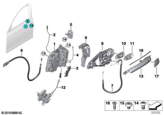Genuine BMW 51217377246 G11 Attachment Cap, Right (Inc. 740dX, 740Li & 730d) | ML Performance UK UK Car Parts