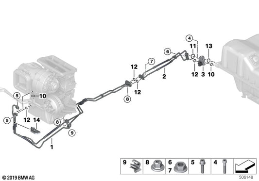 Genuine BMW 64509394286 G11 Electric Expansion Valve (Inc. 740e, 225xe & 745Le) | ML Performance UK UK Car Parts
