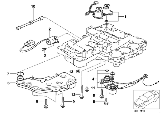 Genuine BMW 24341422213 E39 E36 E34 Torque Converter Solenoid Valve (Inc. 325i, 328i & 323i) | ML Performance UK UK Car Parts