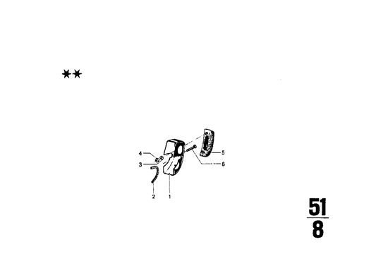Genuine BMW 51121816417 Bumper Over-Rider LINKS USA (Inc. 2002tii, 2000tii & 1502) | ML Performance UK UK Car Parts