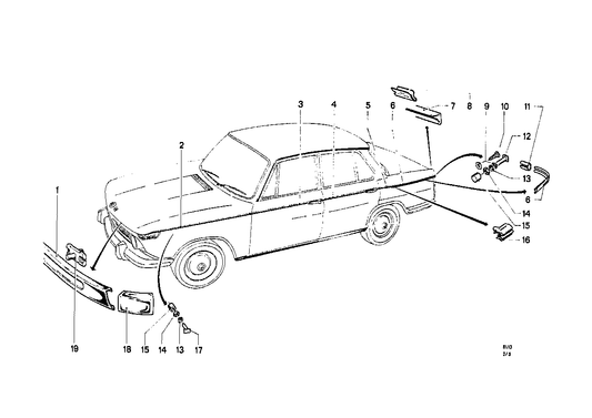 Genuine BMW 51135680107 Clamp (Inc. 2000, 2000tilux & 1800) | ML Performance UK UK Car Parts