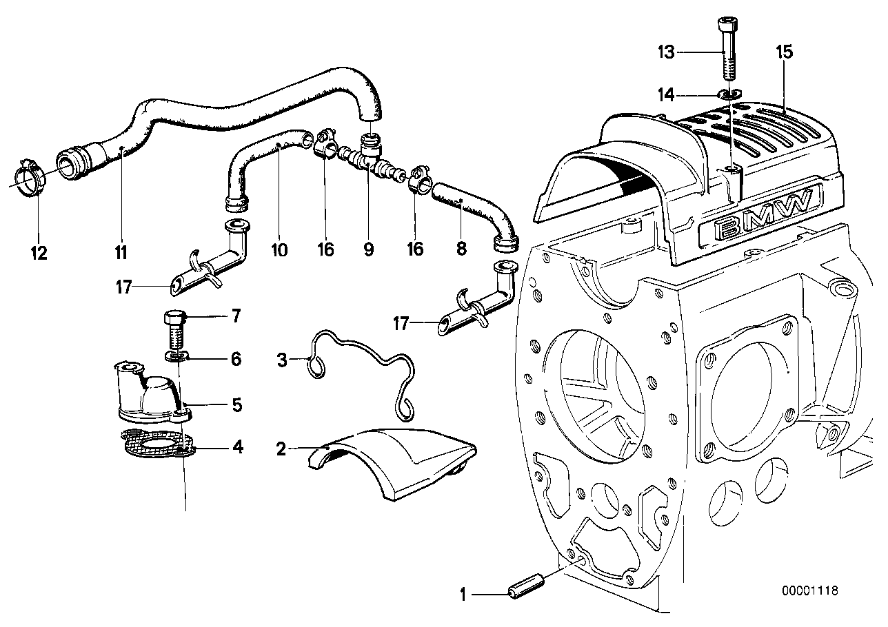 Genuine BMW 13721337108 Distribution Piece (Inc. A10 B08, R45/N & R45T) | ML Performance UK UK Car Parts