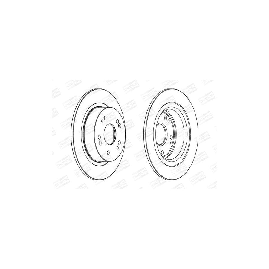 Champion 562687CH Brake Disc