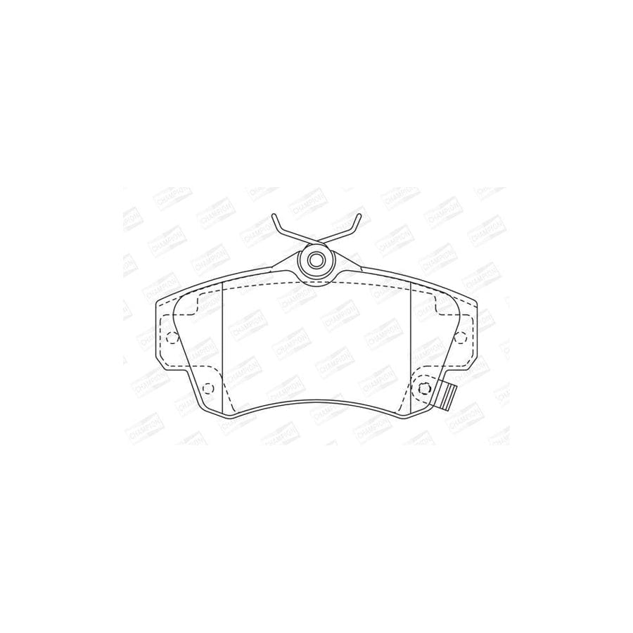 Champion 573033CH Brake Pad Set For Chrysler Pt Cruiser