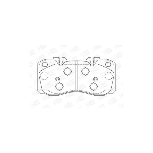 Champion 573741CH Brake Pad Set For Iveco Daily