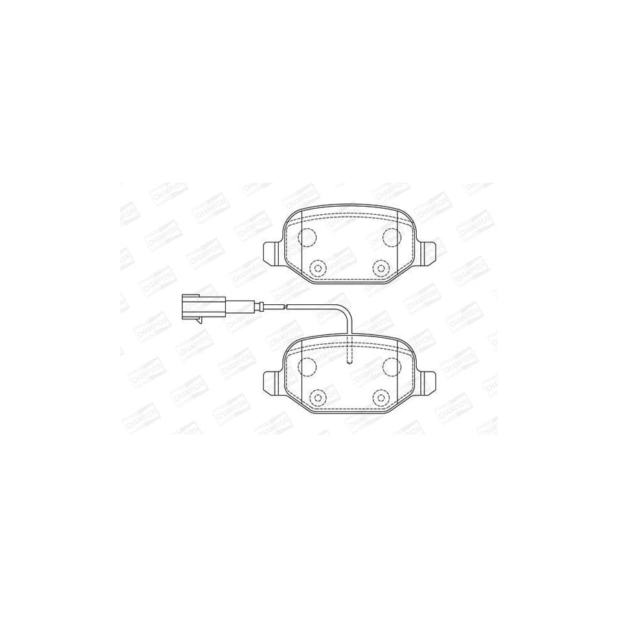 Champion 573396CH Brake Pad Set