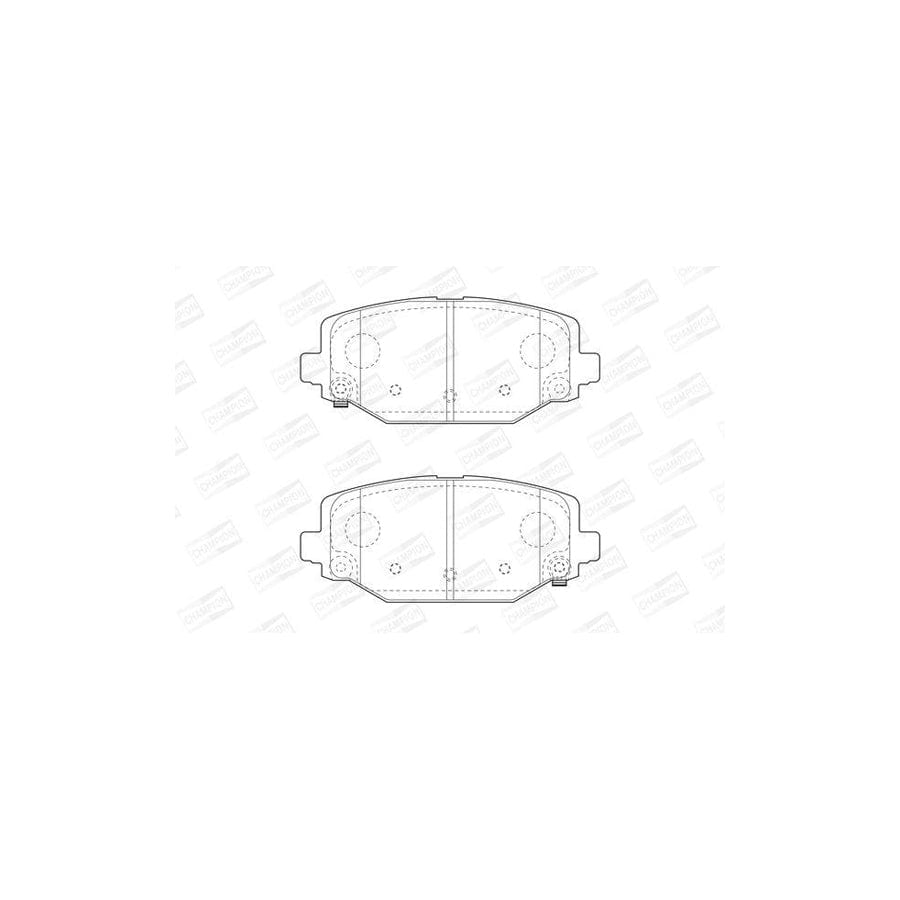 Champion 573412CH Brake Pad Set
