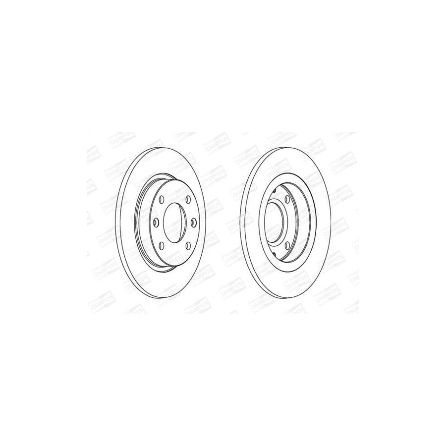 Champion 561253CH Brake Disc