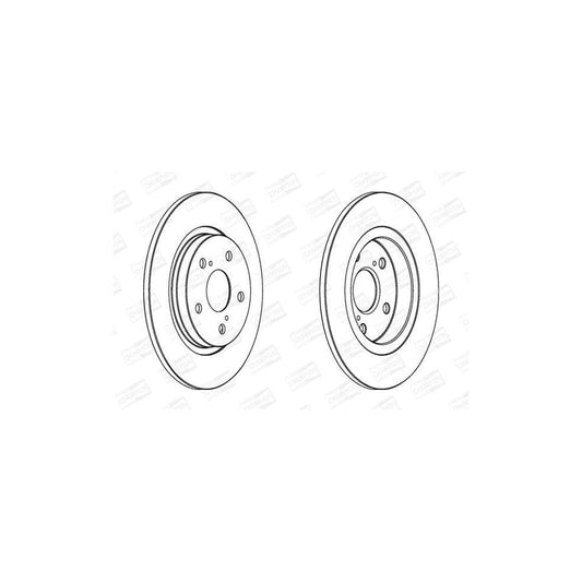Champion 562659CH Brake Disc For Toyota Avensis