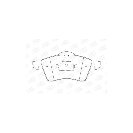 Champion 571934CH Brake Pad Set For VW Transporter