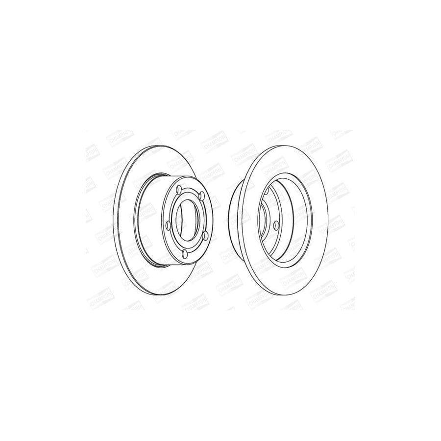 Champion 561549CH Brake Disc