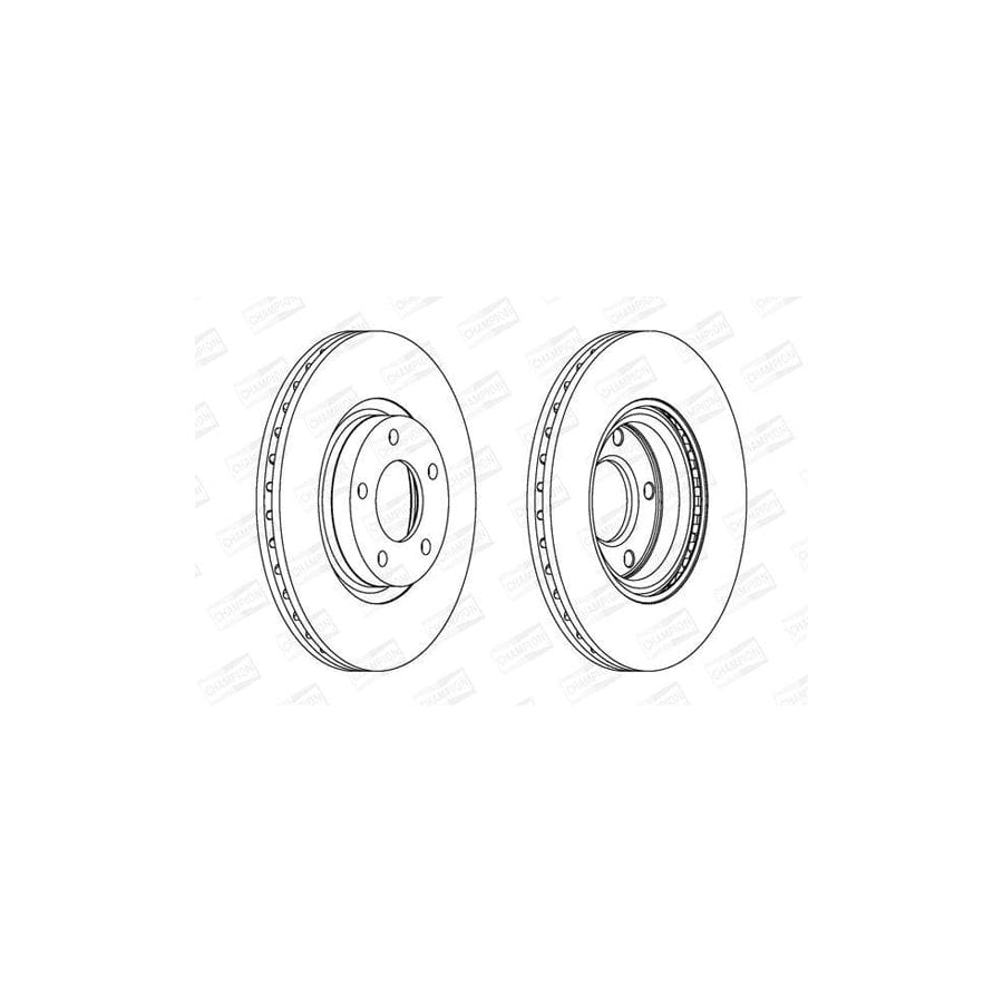 Champion 562635CH Brake Disc