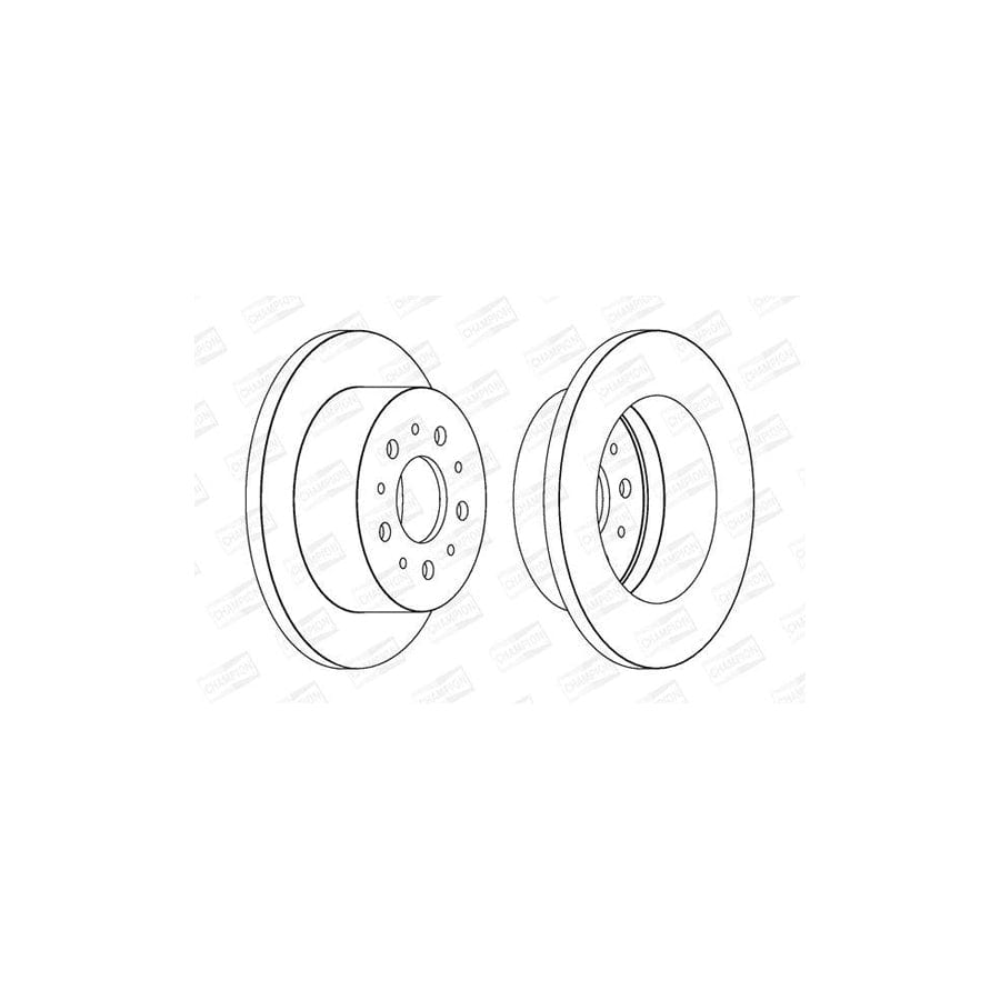 Champion 562526CH Brake Disc