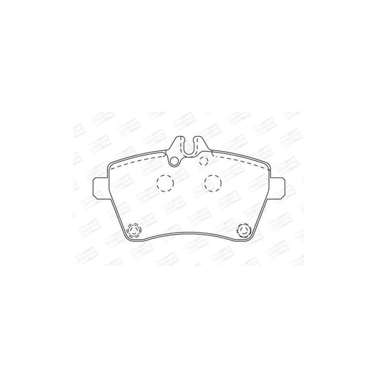 Champion 573226CH Brake Pad Set Suitable For Mercedes-Benz A-Class (W169)