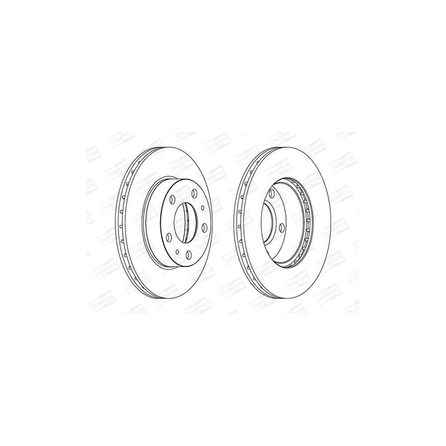 Champion 563021CH Brake Disc