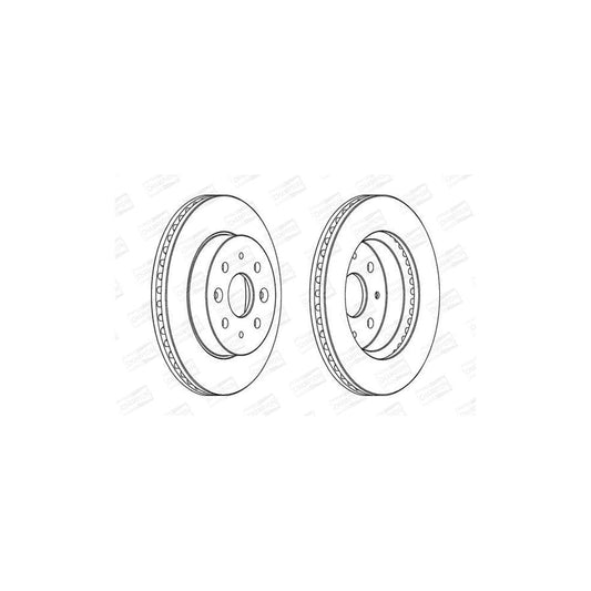 Champion 562557CH Brake Disc For Kia Rio