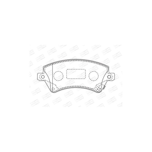 Champion 572491CH Brake Pad Set For Toyota Corolla