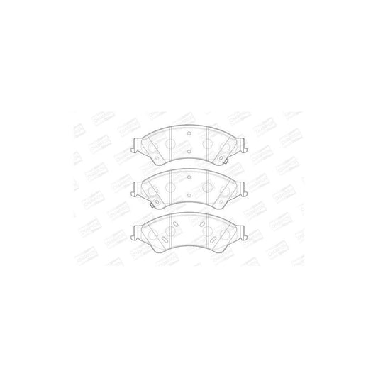 Champion 573449CH Brake Pad Set For Ford Ranger Mk3 (Tke)