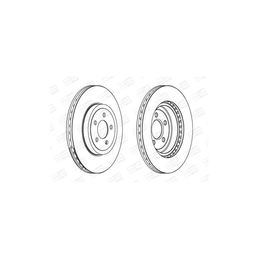 Champion 562868Ch-1 Brake Disc