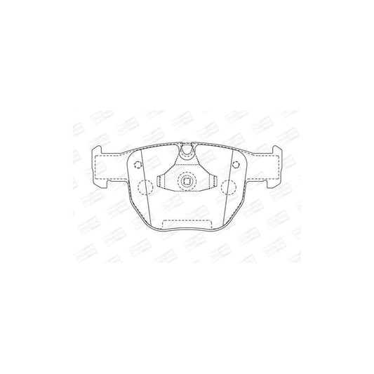 Champion 572507CH Brake Pad Set For Land Rover Range Rover Iii (L322)