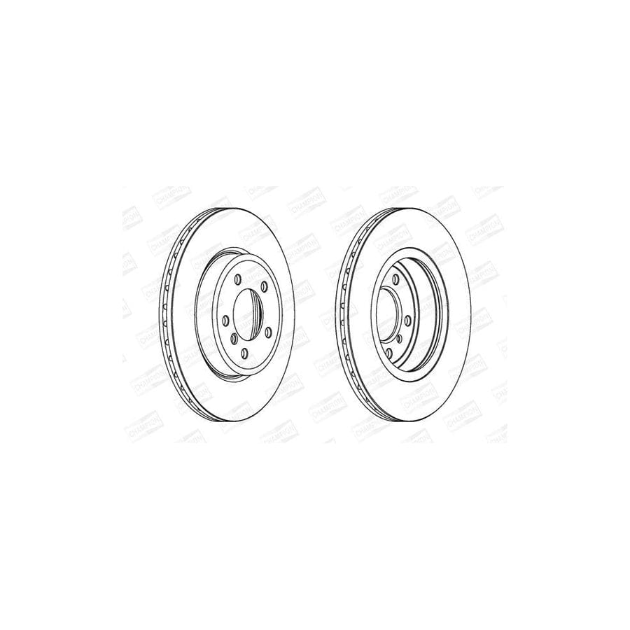 Champion 562188Ch-1 Brake Disc