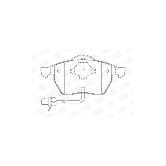 Champion 573022CH Brake Pad Set