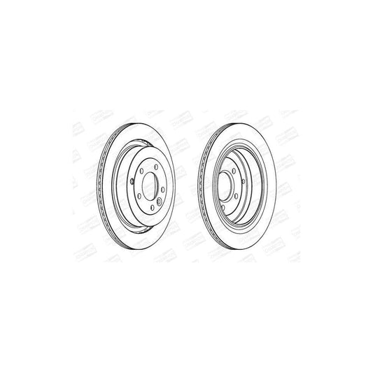 Champion 562657Ch-1 Brake Disc