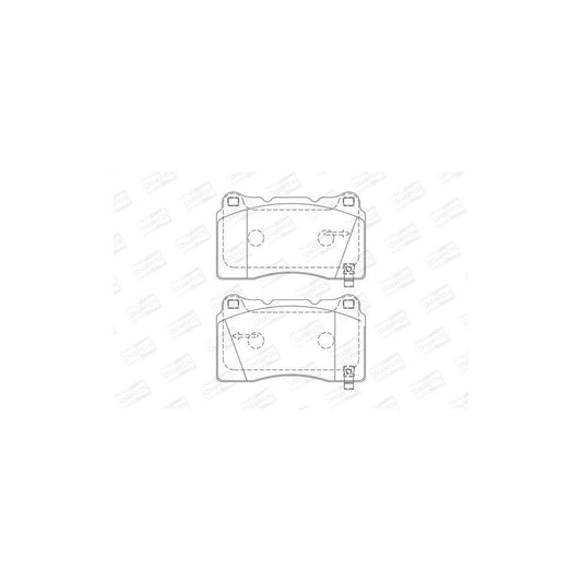 Champion 572508CH Brake Pad Set