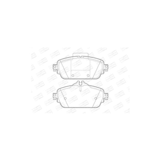 Champion 573671CH Brake Pad Set